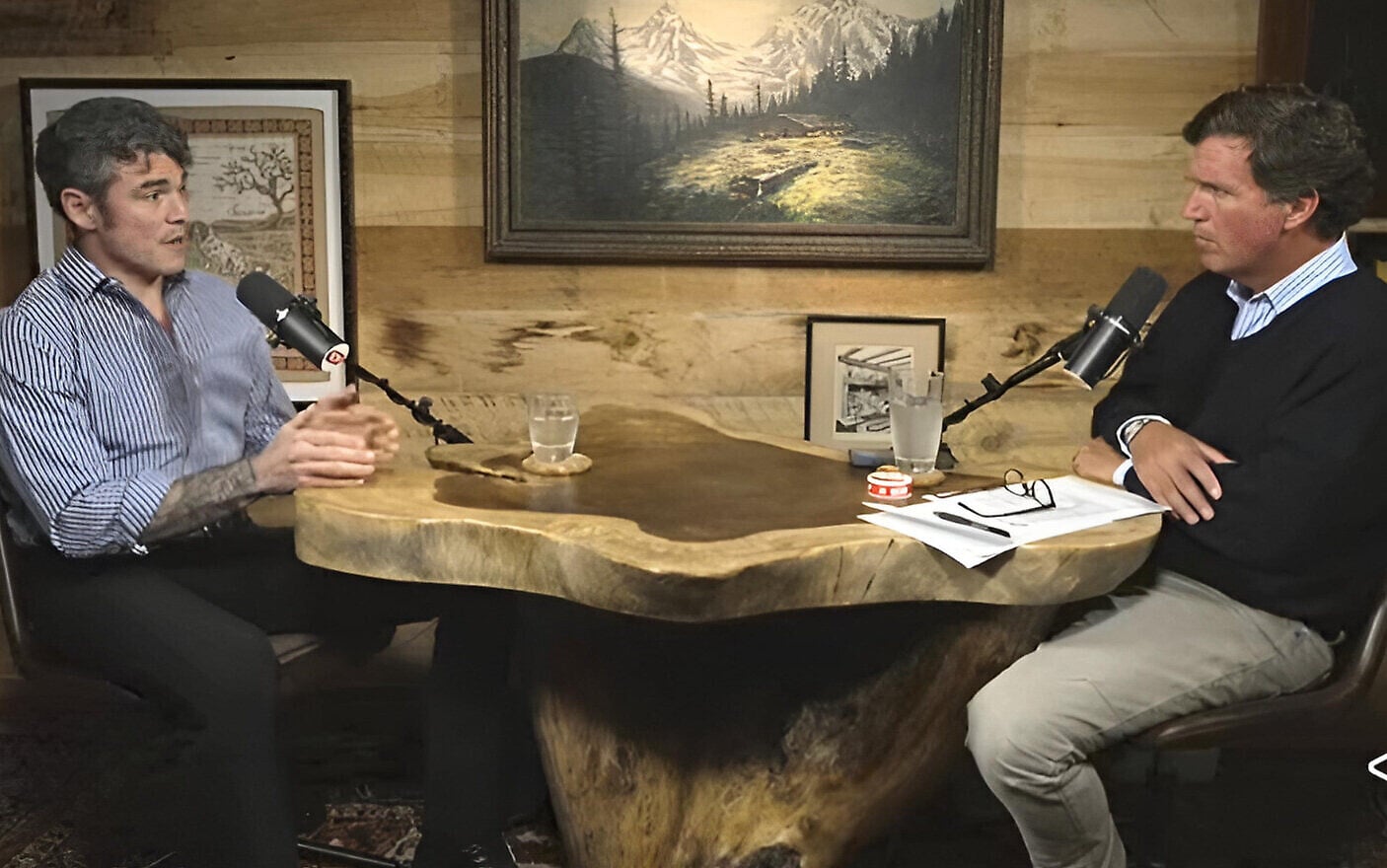 Joe Kent hints to Tucker Carlson that Israel may have killed Charlie Kirk to stoke Iran war