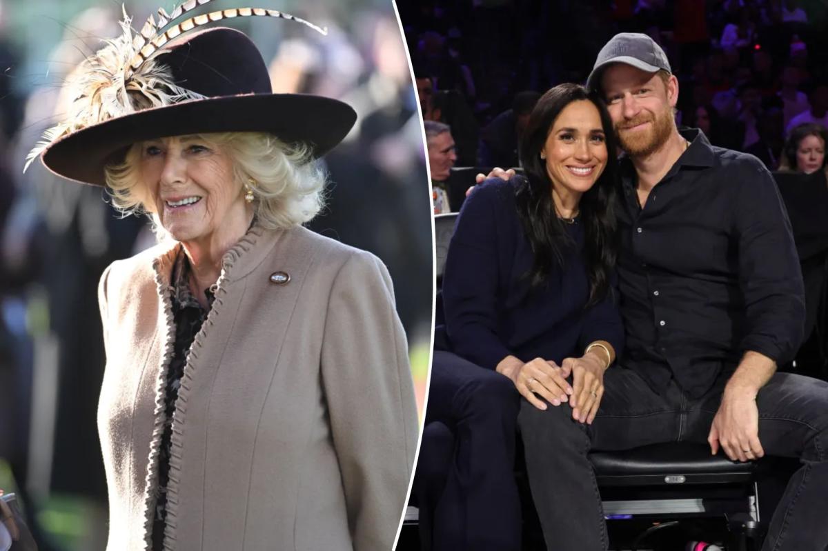 Queen Camilla told friend Meghan Markle ‘brainwashed’ Harry amid royal family feud, new book claims