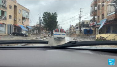 The city of Nabatieh in Lebanon has been hit hard by Israeli airstrikes