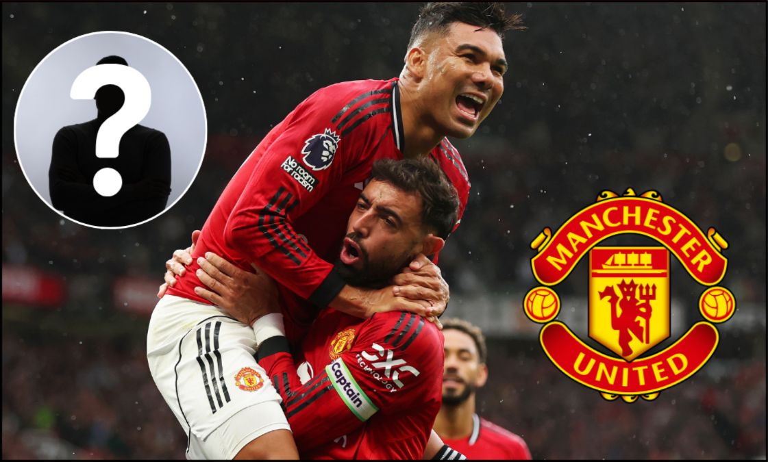 Bruno Fernandes and Casemiro celebrate goal