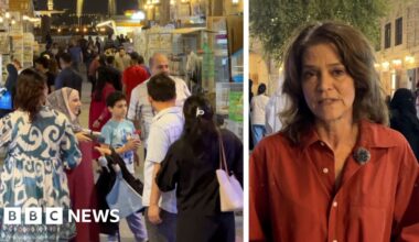 BBC visits Doha market starting to fill up again two weeks into Iran war