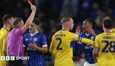 Cardiff City 0-2 Wycombe Wanderers: Osho off as Bluebirds stumble