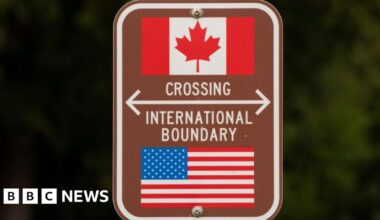 Trump administration to shutter historic Border Road between US and Canada - BBC