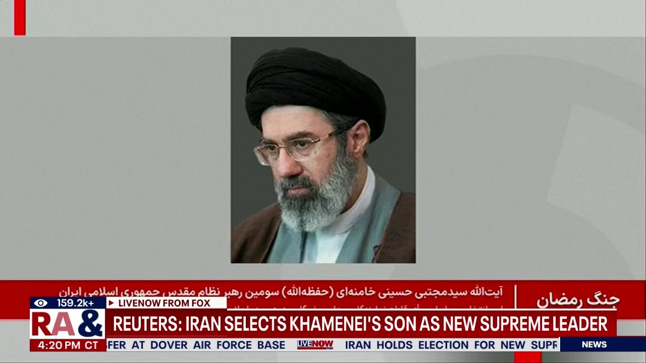 Iranian state TV says Mojtaba Khamenei named leader 