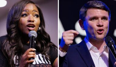 James Talarico projected to win Texas Democratic Senate primary, defeating Jasmine Crockett