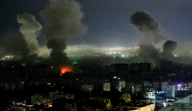Israel begins new ‘large-scale’ strikes in Beirut's southern suburb following heavy rocket attack