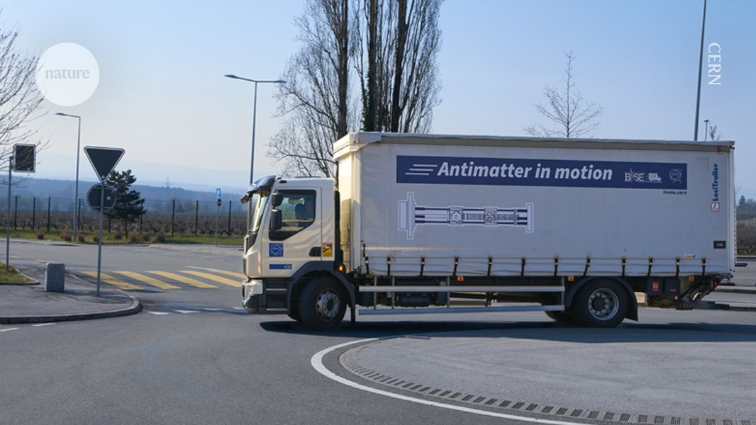 Antimatter has been transported for the first time ever — in the back of CERN’s truck