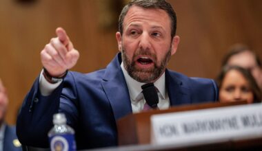 Markwayne Mullin’s confirmation hearing was hilarious—and he might lose.