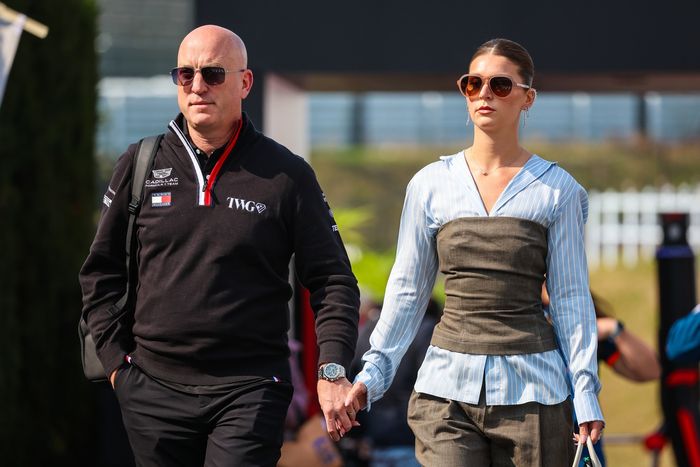 Dan Towriss, CEO, Cadillac, with Cassidy Towriss, brand ambassador.