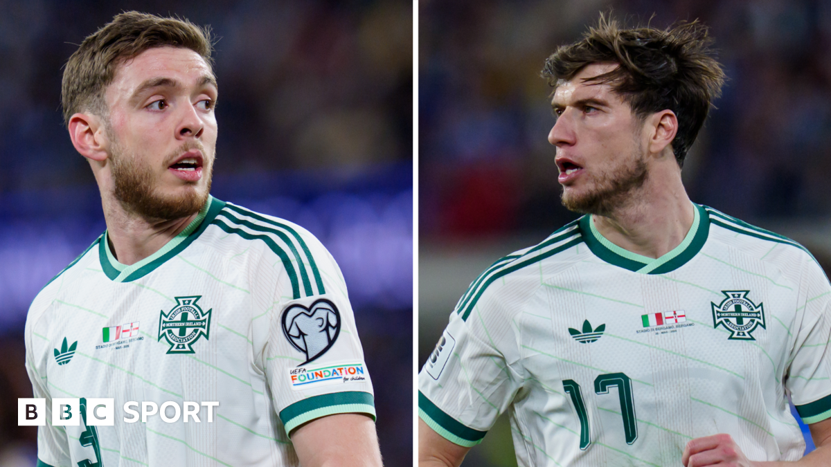 Ruairi McConville and Paddy McNair