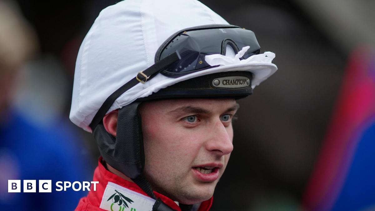 Sean Bowen before a race.