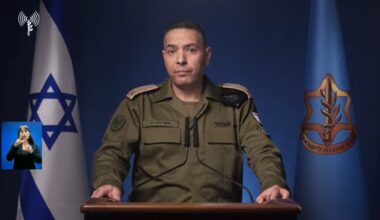 IDF Says US-Israel War With Iran May Continue At Least 3 More Weeks