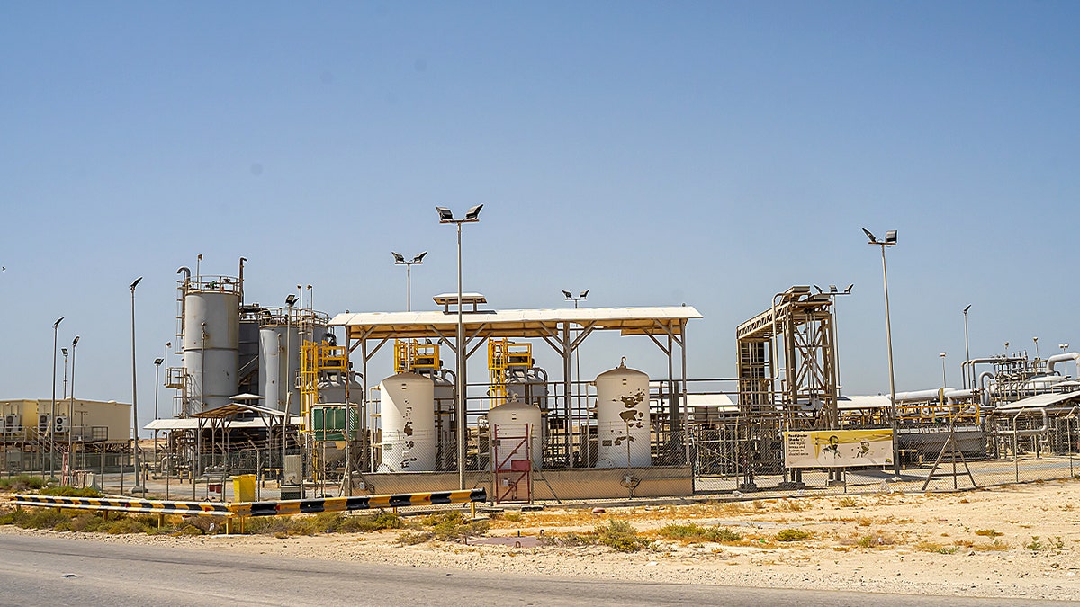 Water treatment plant, oil field in Bahrain
