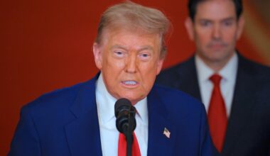 President Donald Trump and Secretary of State Marco Rubio (CARLOS BARRIA/POOL/AFP via Getty Images)