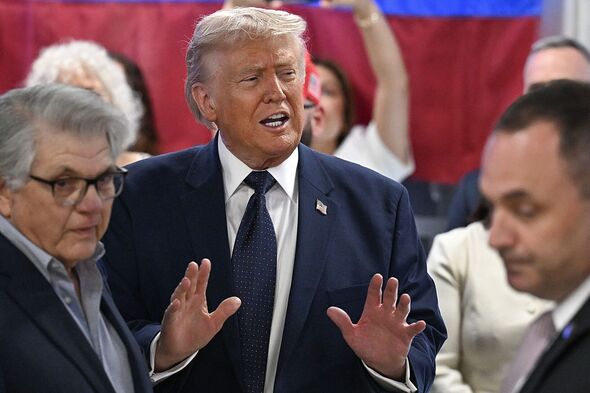 Trump Visits Venezuelan Restaurant In Florida