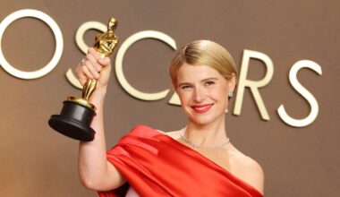 Jessie Buckley makes Oscars history as she becomes first Irish best actress winner