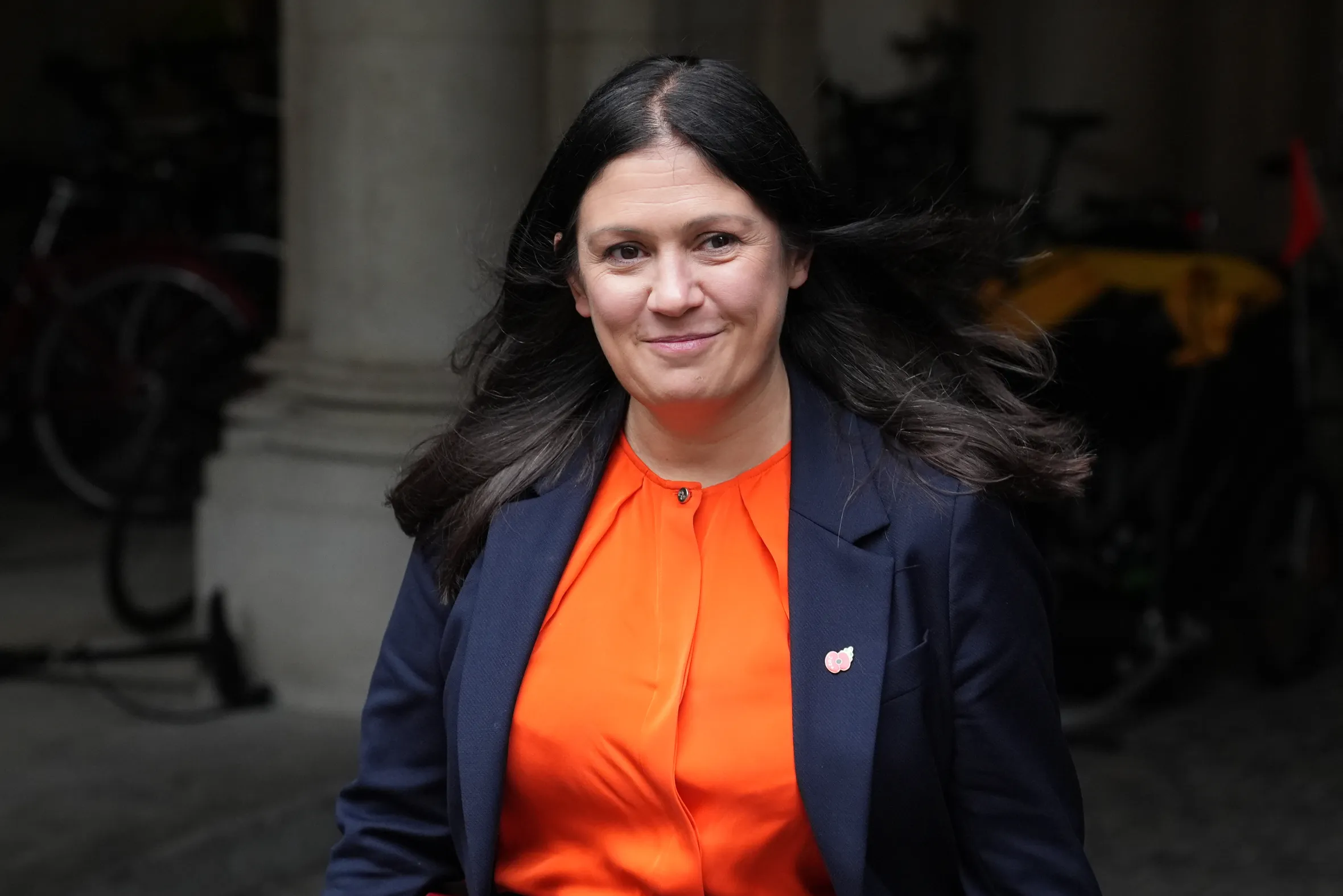 Culture Secretary Lisa Nandy arrives for a Cabinet meeting in Downing Street.