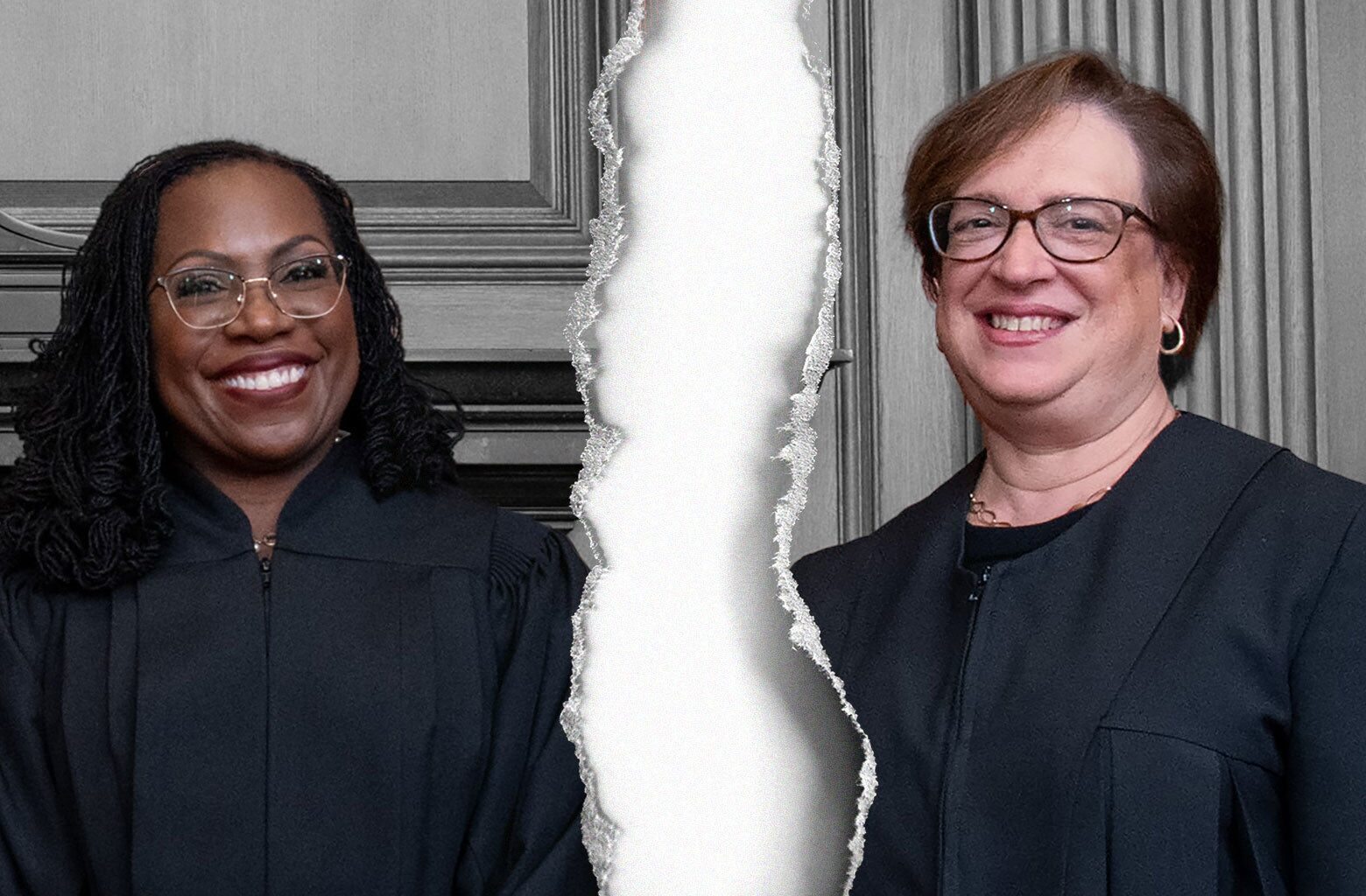 The tariffs ruling revealed a rift between Elena Kagan and Ketanji Brown Jackson.
