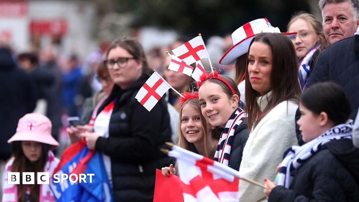 A graphic that reads 'Follow our women's football TikTok' with a picture of a mobile phone