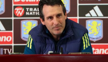 Unai Emery looks ahead to Chelsea clash - Aston Villa