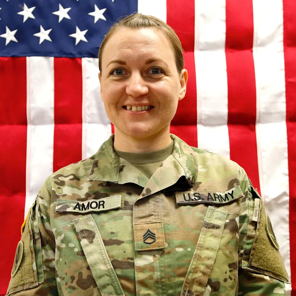 Department of Defense - PHOTO: Sgt. 1st Class Nicole Amor, 39, of White Bear Lake, Minnesota