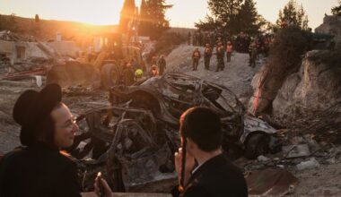 Photos show Israel after Iran retaliated with missiles :: WRAL.com