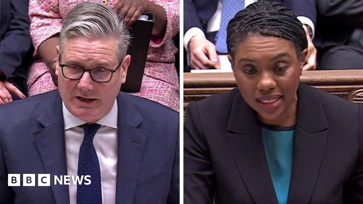 Starmer and Badenoch clash over UK's response to Iran conflict and defence spending - BBC