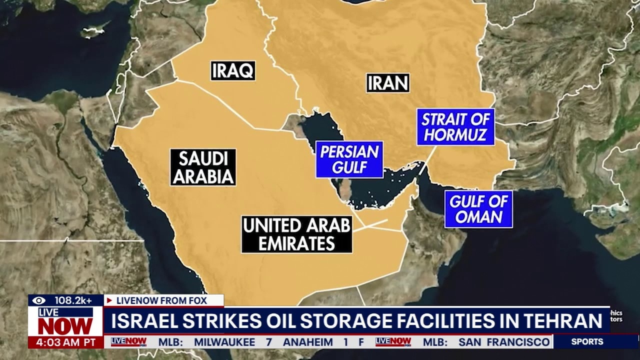 Israel strikes Iran oil facilities as war enters day 9