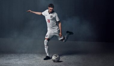 England World Cup kits