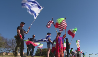 Iranian Americans in Plano rally as war intensifies and oil prices rise