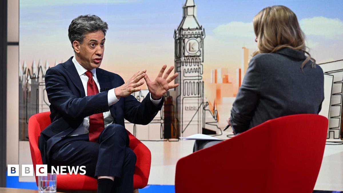 UK looking at options to help secure key oil route Strait of Hormuz, Miliband says