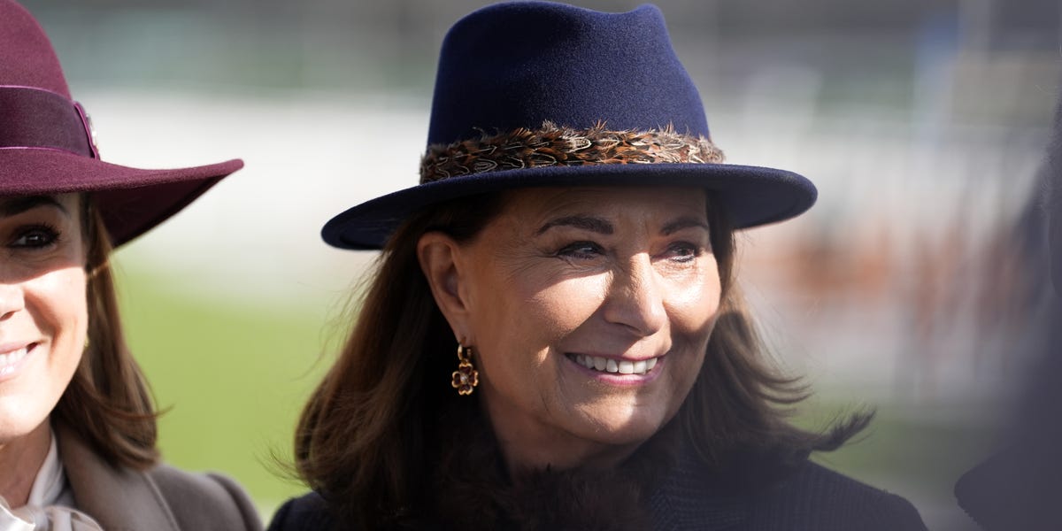 Carole Middleton Makes a Rare Appearance at Cheltenham Festival Wearing Kate Middleton’s Hat