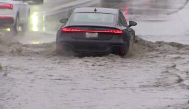 Toronto roads flooded as up to 40 mm of rain hits GTA