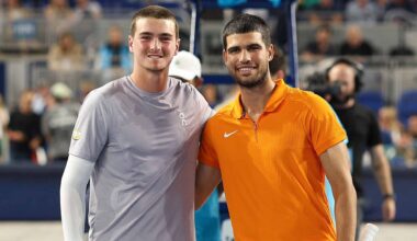 Joao Fonseca and Carlos Alcaraz, who could meet in the Miami second round, played an exhibition in the city in December.