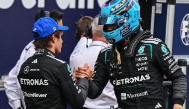 Russell takes pole from Antonelli as Verstappen crashes out