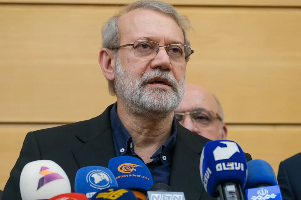 Ali Larijani, Secretary of Iran's Supreme National Security Council, on Sept. 27, 2025.