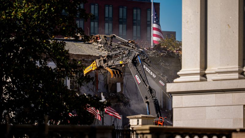 Judge mocks White House East Wing ‘alteration’ as a ‘brazen interpretation of the laws of vocabulary’