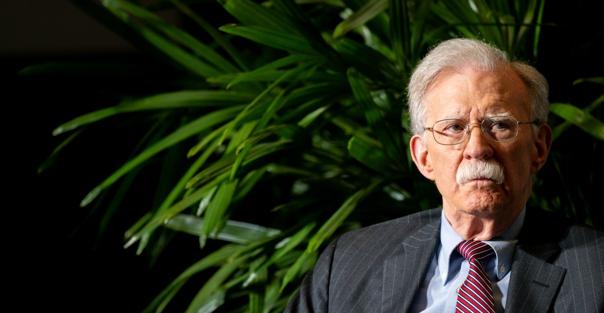 Iran war: John Bolton on why even he’s against Trump’s campaign.