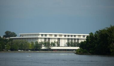 Trump posts renderings showing Kennedy Center exterior after planned renovation