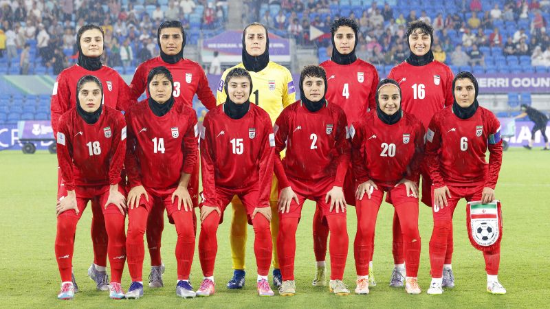 Member of Iranian soccer team granted asylum in Australia changes her mind