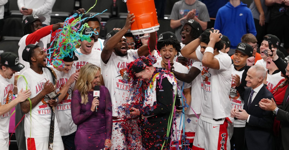 College basketball world reacts to Arizona Wildcats winning Big 12 men’s basketball tournament