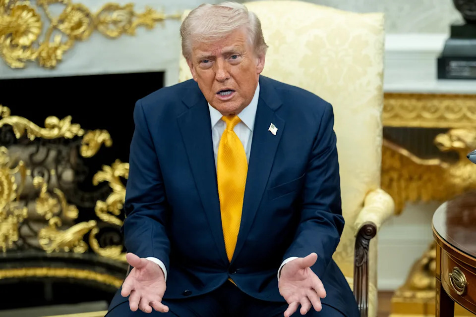 US President Donald Trump during a meeting on Thursday, March 19, 2026.  