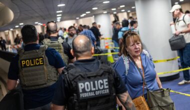 Shock and disbelief at Houston airport as 36% of TSA officers call out of work: "This is insane"