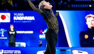 "Quad god" Ilia Malinin wins 3rd consecutive world figure skating championship title after disastrous Olympic performance