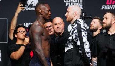 LIVE! UFC Seattle Results: Adesanya vs. Pyfer