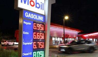 US gas prices hit $4 per gallon for first time since 2022