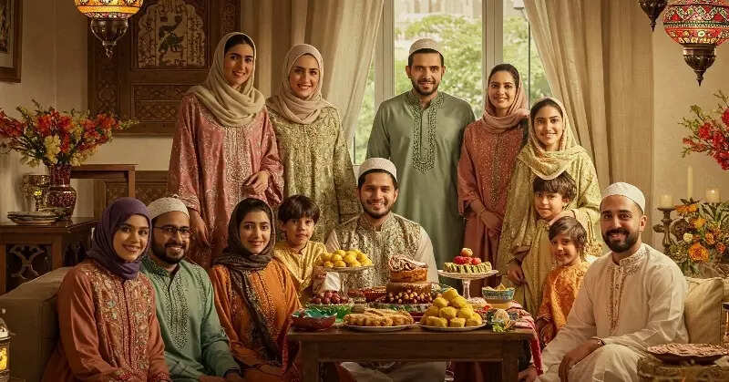 Happy Eid-ul-Fitr 2025: Celebrate Eid-ul-Fitr 2025 with happiness, love and togetherness. Find 70+ beautiful Eid Mubarak wishes, greetings, images, and Instagram captions to share with your loved ones. Happy Eid-ul-Fitr