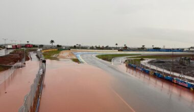 Heavy rain and flooding hits Autodromo Ayrton Senna ahead of MotoGP Brazil GP