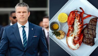 Lobstergate: Pete Hegseth’s Pentagon faces backlash over $7 million lobster spree