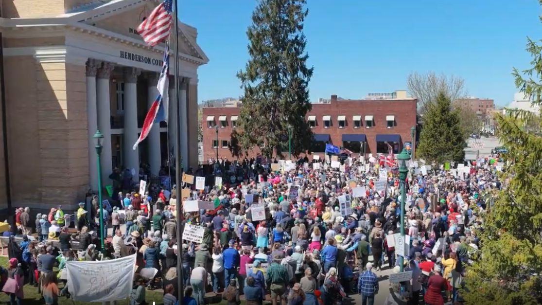 Protesters turn out for local 'No Kings' protests